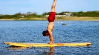 Paddle Board Yoga by Equinox