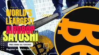 Satoshi App New Update❗Free 500k OG Token 🔥OEX Withdrawal Date | Free Crypto Mining 2024
