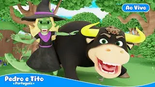 Ao Vivo | Boi da Cara Preta e Cuca com Pedro e Tito - Pedro e Tito | M&uacute;sicas Infantis | Portugu&ecirc;s