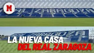 El estadio del Real Zaragoza mientras duren las obras en La Romareda