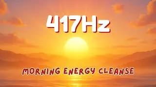 417Hz, 741Hz, and 963Hz Music | Morning Energy Cleanse | Start Fresh with Light & Clarity