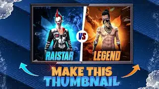 Make this VS thumbnail on android | How to make vs thumbnail on android |
