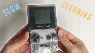 Slow Cleaning Gameboy Color 1998 transparent