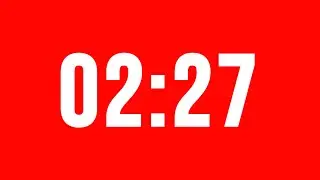 2 Minute 27 Second Timer With Alarm Without Music