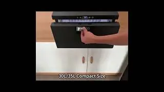 T30 30L Portable Mini Drawer Refrigerator RV/Car Built-in Mini Cooler 12V DC Freezer Fridge for O...