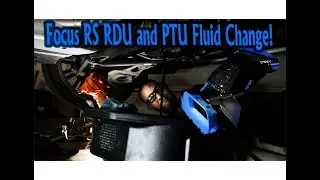Focus RS VelossaTech Snorkel! PTU and RDU Fluid Change