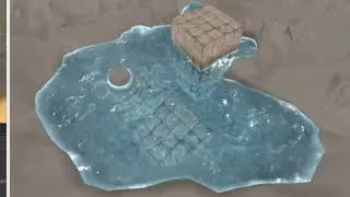 Unity shader for unlit stylized water