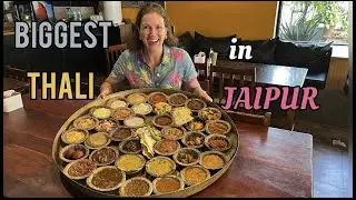 Biggest Veg. Thali in Jaipur | Sri Moturam Prasadam Jaipur | Jaipur&nbsp;Street&nbsp;Food 😲🤩