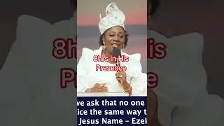 8 hours in His Presence at Dunamis as @drbeckyenenche leads pray #dunamis #8hours #abuja #reels