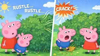 🐷Peppa Pig and the Strange Noise in the Garden🌳🔍|  Peppa Pig Adventure Animation