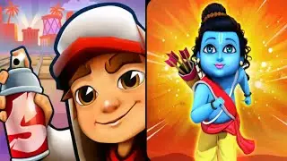 Subway Surfers vs Little Ram New Gameplay | High Speed Run Battle | Best Kids Running Game 2026 🚀🔥