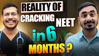 Reality of Cracking NEET in 6 Months? Strategy | Tips | Chapters | Guidance by Anand Mani Sir..✌️