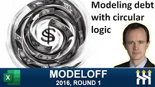 Debt modeling with circular references