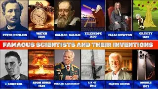 Famous Scientists and Their Inventions I Data Bytes I