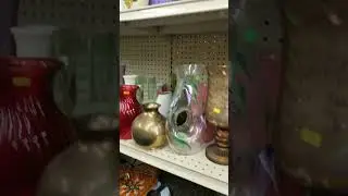 Lots of Milk Glass at the Thrift Store!