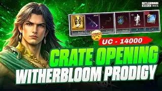 🤑 14000 UC | WITHERBLOOM PRODIGY Set Crate Opening | BGMI