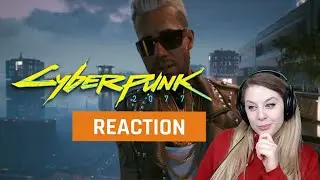 Моя реакция на официальный трейлер с обзором игрового процесса Cyberpunk 2077 | РЕАКЦИЯ ИГРОДЫ