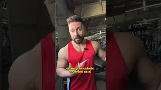 Cate calorii in surplus trebuie sa mananci pentru masa musculara? #masamusculara #bulking #fitness