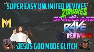 ZIS & RITR Glitches - *EASY Unlimited Revives Glitch AFTER Patch 1.10 - Zombies In Spaceland Glitche