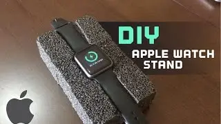 Easy and cheap DIY Apple Watch Stand