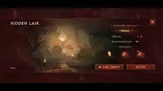 Locating hidden lair @diabloimmortal
