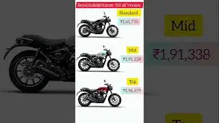 Royal Enfield Hunter 350 | All Versions Explained | #RoyalEnfieldHunter350 #Hunter350 #RoyalEnfield