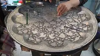From Blank Metal to Paradise: Hand-Engraving a Persian Masterpiece