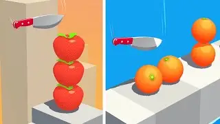 Slice It All Gameplay! Satisfying and Relaxing ASMR Slicing Video NEW UPDATE