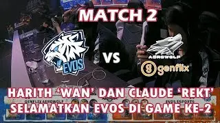 Genflix AEROWOLF vs EVOS ( Match 2 ) - MPL ID SEASON 4 ( Week 6 )
