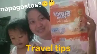 Vlog #13 Super Twins Baby tape diaper review | Tips when traveling with a toddler