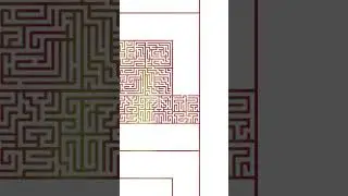 Mushroom Maze! #maze #drawing #consistency #illustrator