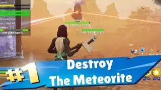 Destroy the Meteorite Meteoric Fall Save the World Fortnite