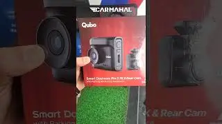 Carmahal successfully installed the New qubo 2.7k dashcam N series in the Kushaq.