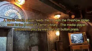 Disney at home Tower of Terror recreation and how it works.