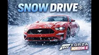 Ford Mustang Winter Drive ❄️ | Snowy Roads | Forza Horizon 4