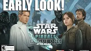 Early Look/Review of Star Wars Pinball: Rogue One!