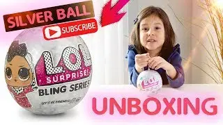 LOL Surprise Bling Series Doll - SILVER BALL UNBOXING!!