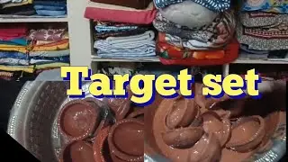 Target set - శివరాత్రికి ముందే క్లీనింగ్ అయిపోవాలి//#teluguvlogs#dailyvlog