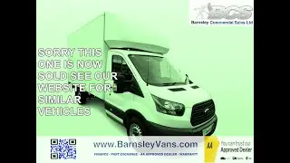 2019 19 FORD TRANSIT T350 LUTON 4M BOX VAN WITH TAIL LIFT BARNSLEY VANS U5096