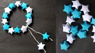 Paper 3D star / paper star bracelet/ friendship day band /