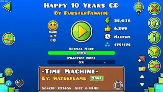 Geometry Dash, Happy 10 Years GD, 100% 2026