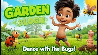 Garden Boogie 🐝 | Interactive Bug Dance Song for Kids | Brain Break & Movement Fun