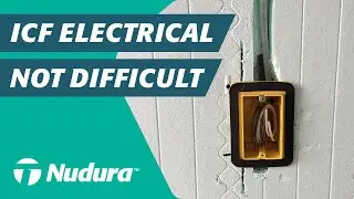 Electrical Trade Work With Nudura ICFs