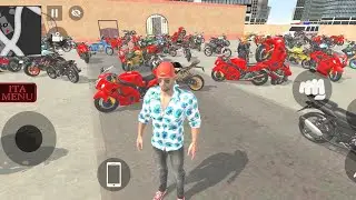 😈 Franklin all bike police station driving gone 💥 Indian Theft Auto Simulator ✨️ games 🎮 #gta 
