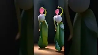 Dancing greenery flower dance #dancevideo #flowerdance #danceshorts #musicdancevideo