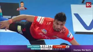 Pro Kabaddi 2019, Матч 86: Bengal Warriors против U Mumba, видео лучших моментов