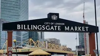 BILLINGSGATE FISH MARKET in London (2025) Walking Through