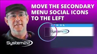 Divi Theme Move The Secondary Menu Social Icons To The Left 👍