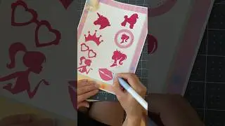 Made stickers without a cricut machine #diystickers