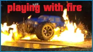 hobao mt+2 monster truck playing with fire : more clips